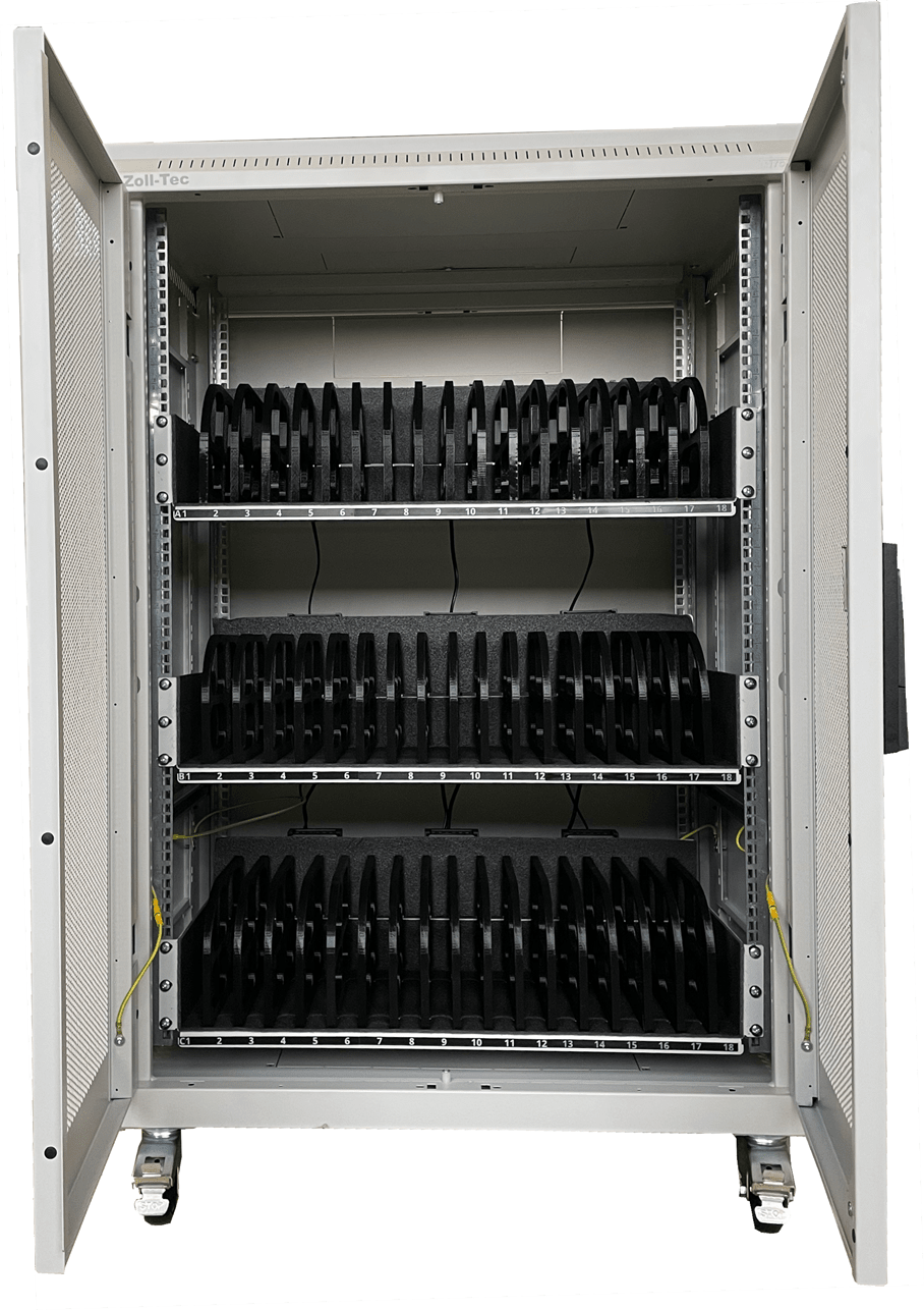 Tablet-Rollwagen für die Schule